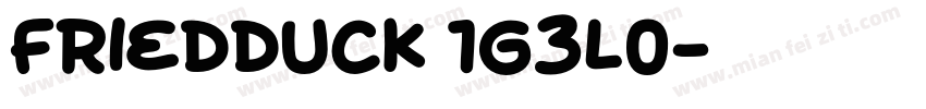 FRIEDDUCK 1G3L0字体转换